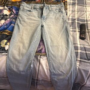 American eagle light blue jeans next level stretch. US 12 regular